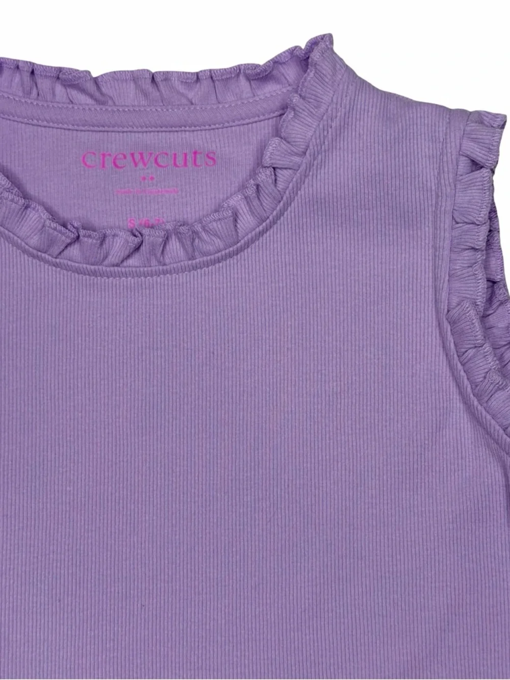 Crewcuts Ruffle-Trim Tank Top - Picture 2 of 3